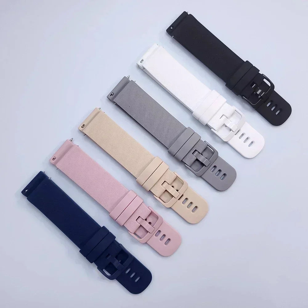 Silicone Bracelet Strap For COLMI P71/P81/P82/P73/P76/P78 Replacement Watch Band 20 22mm For COLMI C81/V68/V70 Sport WristStrap