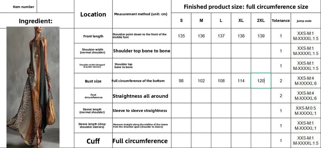 2026 New Women's Patchwork Animal Print Elegant Party Dresses Summer Halter Split Hem Long Dress Sleeveless Vacation Maxi Dress