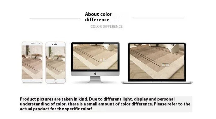 Modern Light Luxury Abstract Carpet for Living Room Coffee Tables Sofa Rugs Bedroom Soft Floor Mat