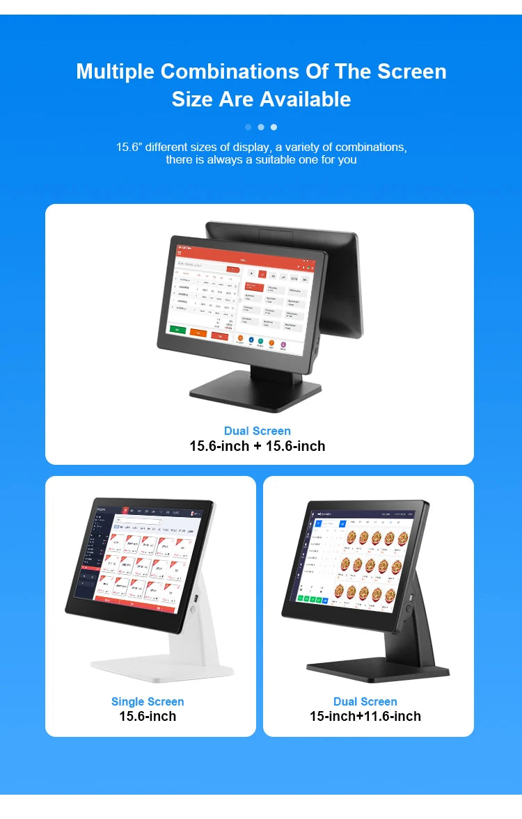 Multilingual Android Based Vfd Customer Support Pos Cash Register Machine Digital Signage Display Modern For Sdlpos
