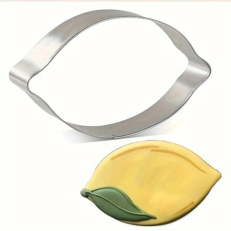 1pc of DIY Stainless Steel Lemon Cookie Mold