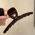2026 Korean Series Acetic Acid Hair Claws for Women High-End Large Shark Clip Back of Head Hair Volume Multiple Accessory Gift