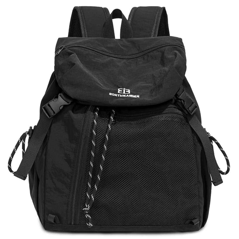 Fashion Commuter Backpack Female Waterproof Nylon Daypack Women Large Capacity School Bag for Girls Lightweight Travel Knapsack