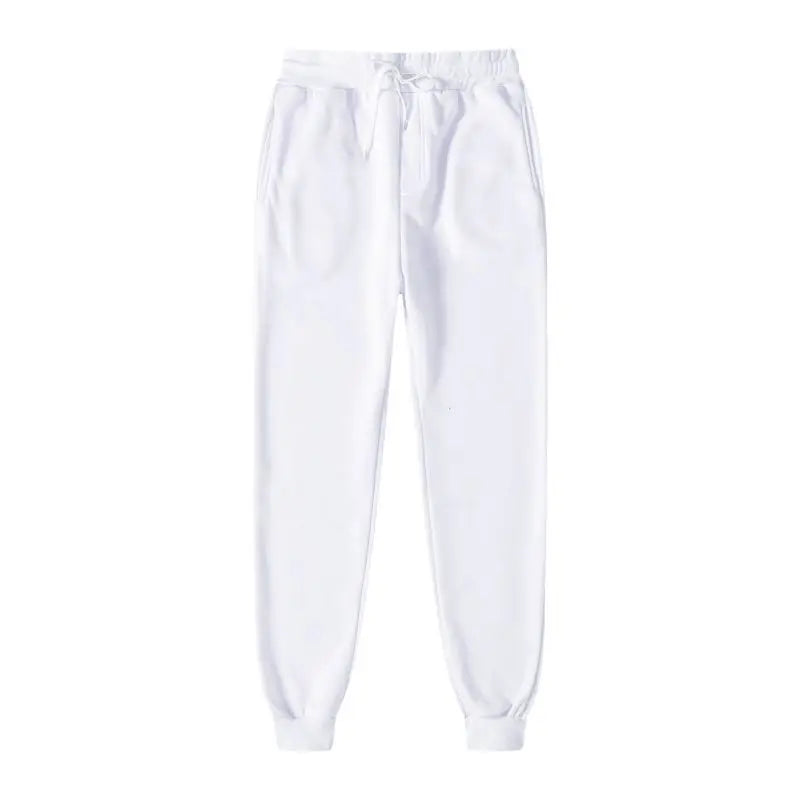 Sweatpants Spring Autumn Cotton Long Pants Jogger Trousers Casual Sports Men's and Women's Fitness Solid Jogging Pants 5 Colors