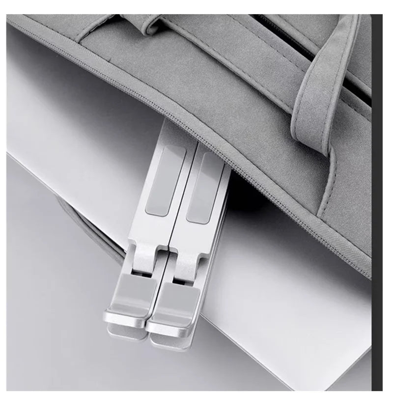 Macbook Laptop Stand Folding Adjustable Aluminum Computer Pc Tablet Stand Notebook Tablelaptop Holder Heat Dissipation