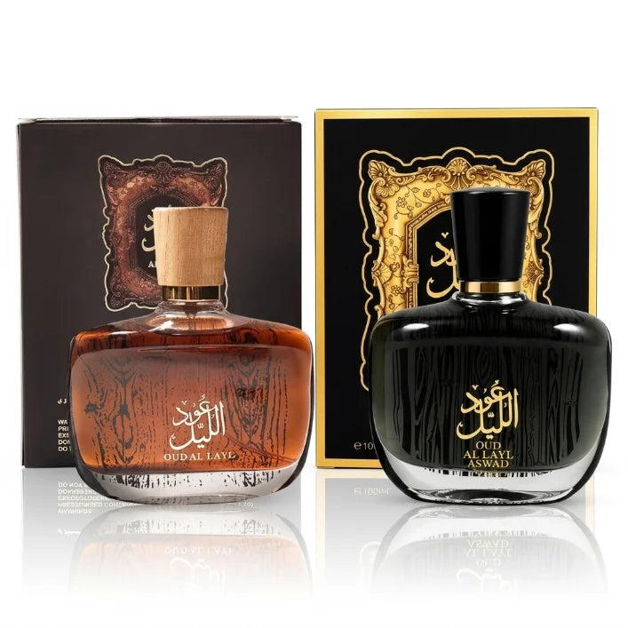 Luxury Oriental Oud Al Layl Eau De Parfum Long Lasting Fragrance Spray For Men And Women Arabian Perfume Body Mist Scent