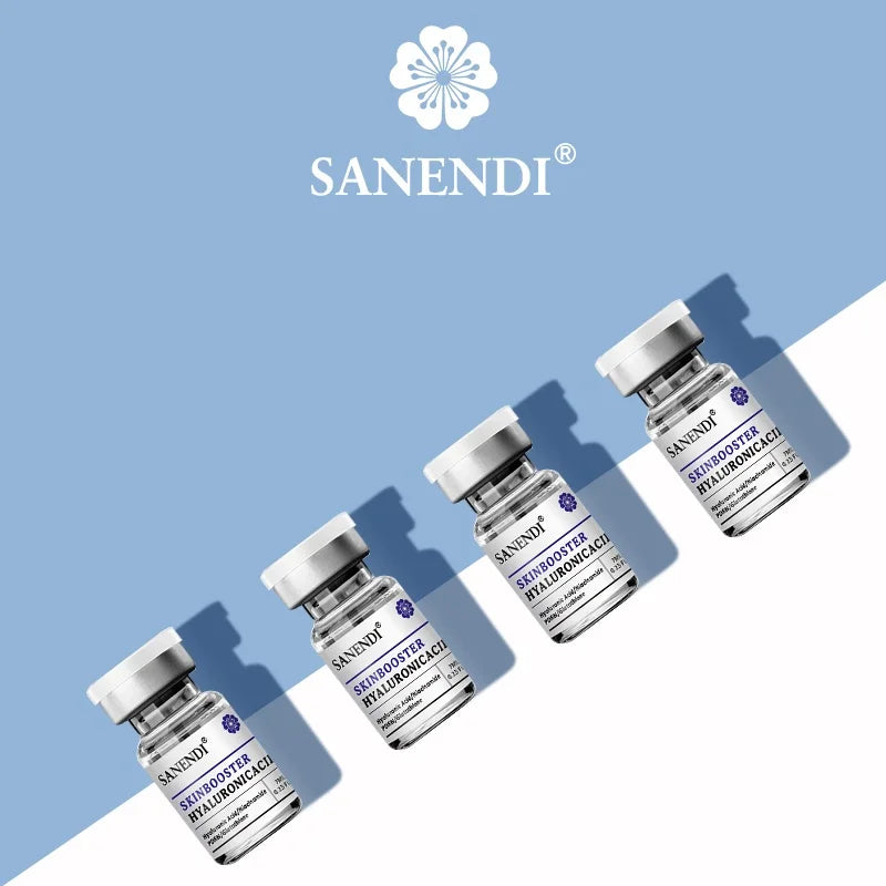 Sanendi Hyaluronic Acid PDRN GLUTATHIONE Retionl Serum for Face Dr.Pen DEEP HYDRATION Firmness Anti-aging 7ML*5Vials