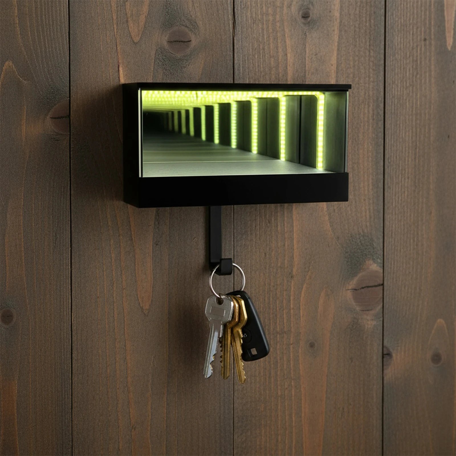 Wall Mount Car Garage Key Holder Funny Infinity Garage Keychain Car Key Storage Rack Car Key Hanger for Cars Enthusiasts