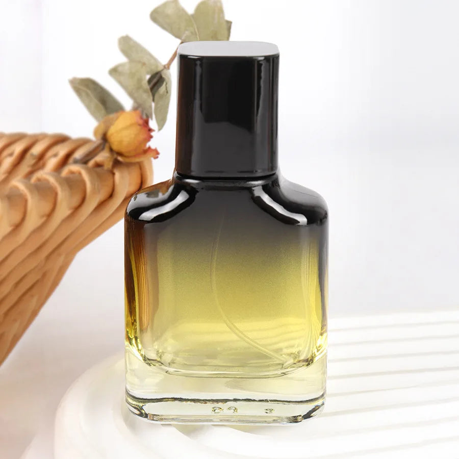 Perfume Bottles 20ml Spray Bottle Refillable Gradient Color Glass Cosmetic Packaging Travel Spray Bottle Portable Mist Atomizer