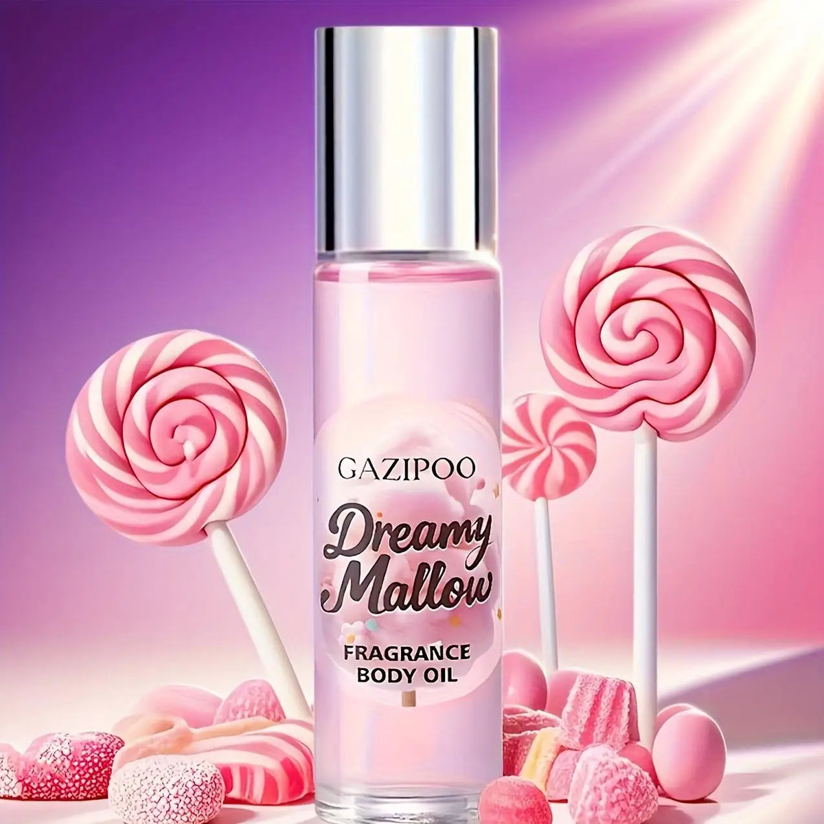 10ml Candy Marshmallo Elegant Fragrance Oil - Gift Eau De Parfum, 10ML Long-Lasting FreshScent, Oriental Fruity & Fl