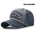 New Style Washed Old Letter Embroidered Caps Outdoor Fashion Personality Street Sun Visor Baseball Cap