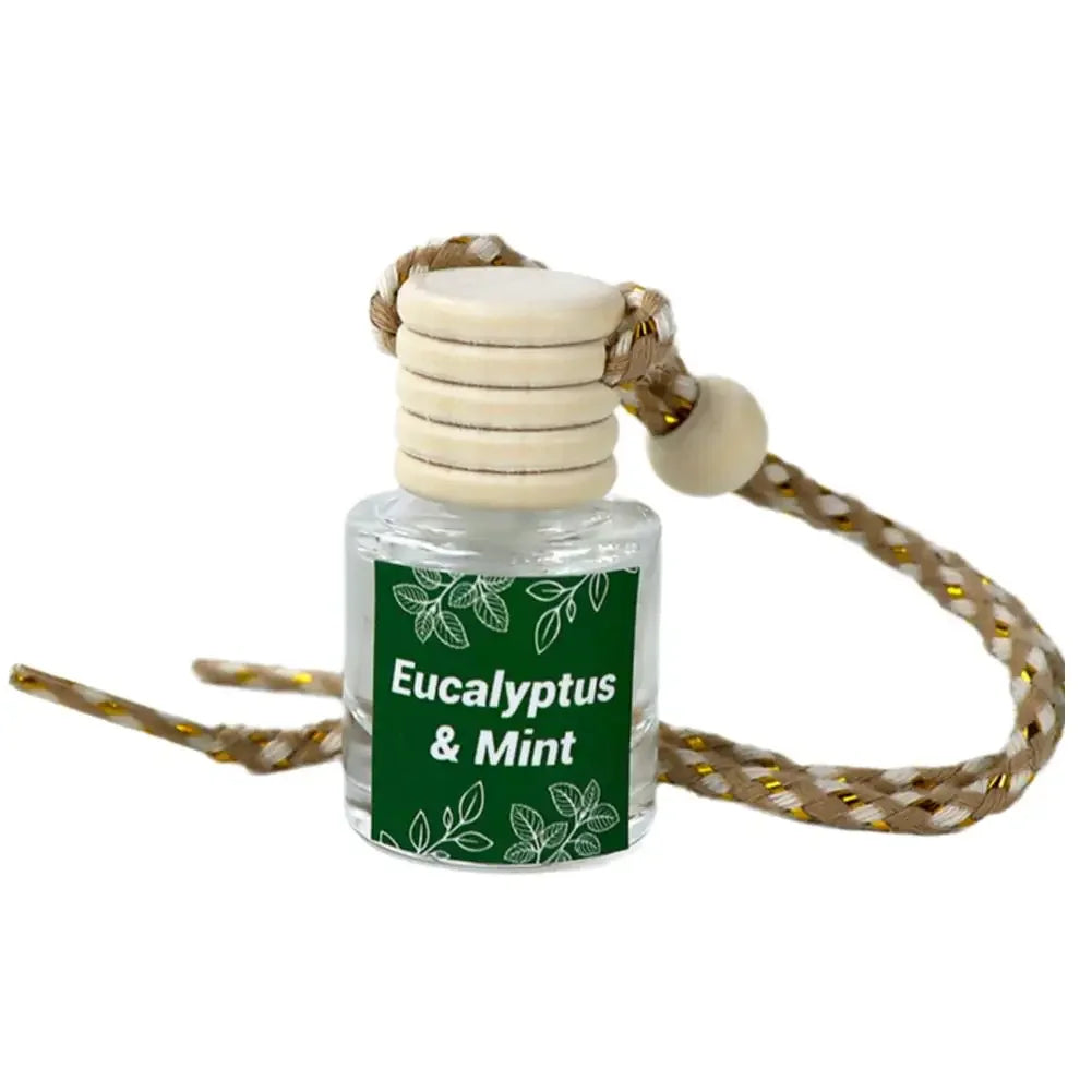 Car Hanging Perfumes Pendant Portable Hanging Aromas Men Present Women Hanging Air Freshener Bottle Car Glass Diffuser Frag J3C4