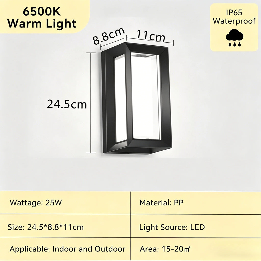 Outdoor LED Wall Lamp Waterproof Exterior Wall Light For Porch Garage Garden Courtyard Villa Indoor Wall Lamp Light 110V 220V