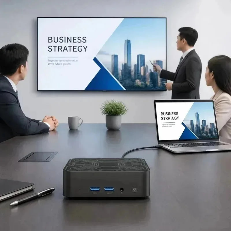 Compact Mini PC Gamer Gaming 2026 New Intel Core N150 Portable Mini Computer 16GB RAM 512GB 1TB SSD 1000M Ethernet Desktop