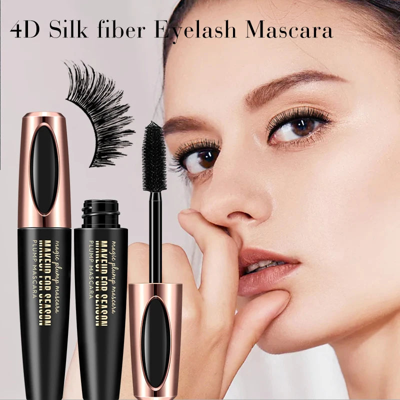 1 8-day Silk Fiber Eye Black Waterproof and Sweat Proof Thick Slim Curly Durable Black Extension