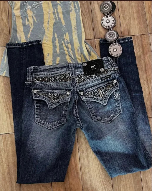 Hip Hop Complex Heavy Industry Workwear Jean Casual Denim Pants High Waist Straight Wide Leg Jeans Harajuku Y2k Men Women Jeans
