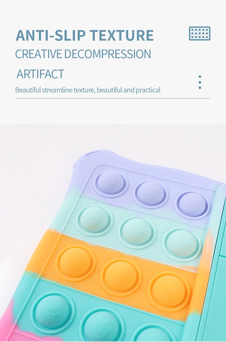 For Apple iPad 10 9 Inch 2022 Case Tablet Kids Folding Cover for iPad Air5 10.9 2022 Mini 3 4 5 6 Pro 11 9.7 10.2 2019 2020 2021