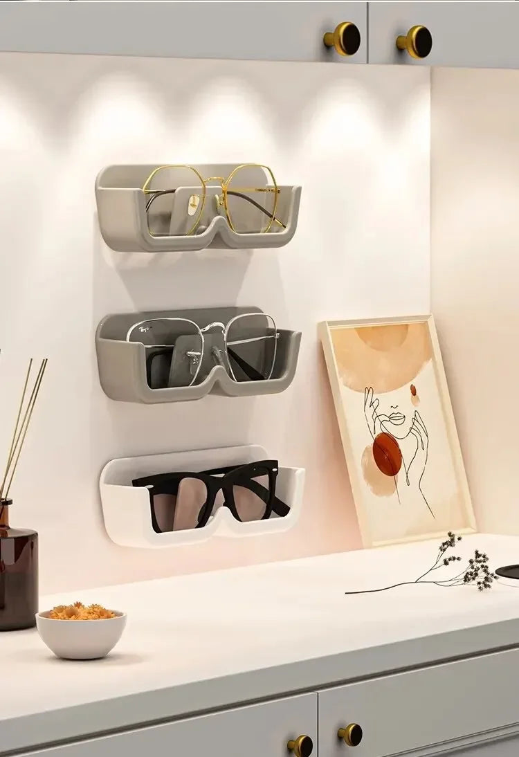1pc Glasses Storage Rack Wall Mounted Sunglasses Sunglasses Display Props Myopia Glasses Frame Display Rack