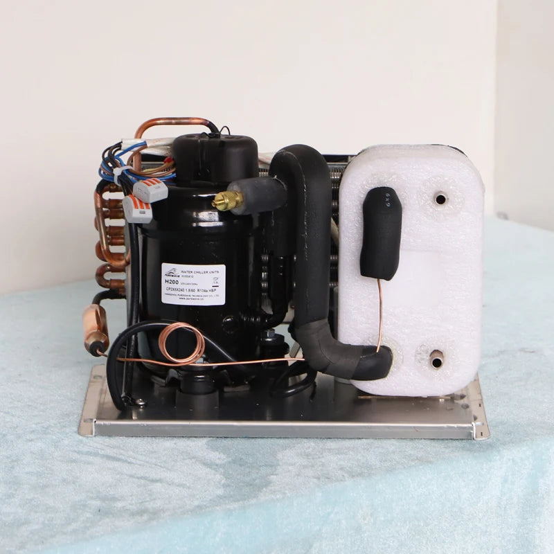 220V Water Cooled Micro Compressor Chiller H230 H200 H250 H350 for Laser Beauty Instruments Small Chiller for Fish Tank