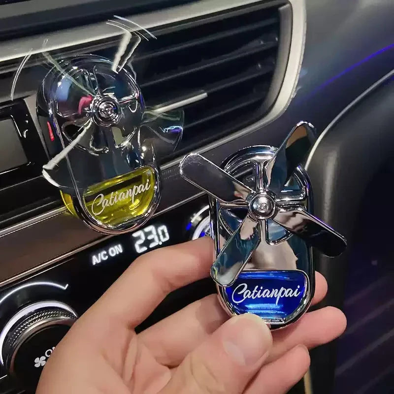 Car fragrance, air conditioner, air outlet fan, car mounted perfume accessories, interior decoration articles, lasting fragrance