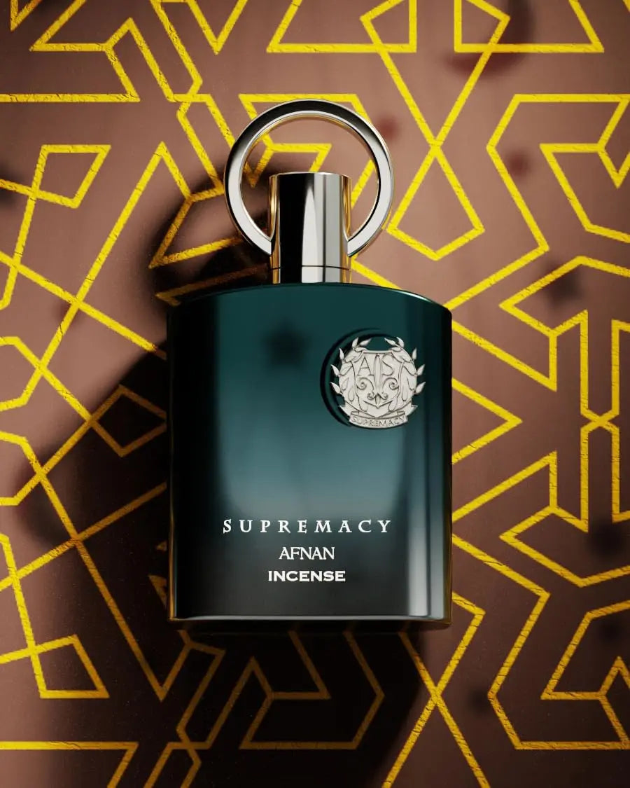 Afnan Supremacy Lncense Blends Smoky Frankincense With Earm Sandalwood. Moderate Intensity & All-day Lasting Power, Ideal For Office Work, Business Meetings, Delivering Calm And Authoritative Masculine Charm.Impeccable For Da