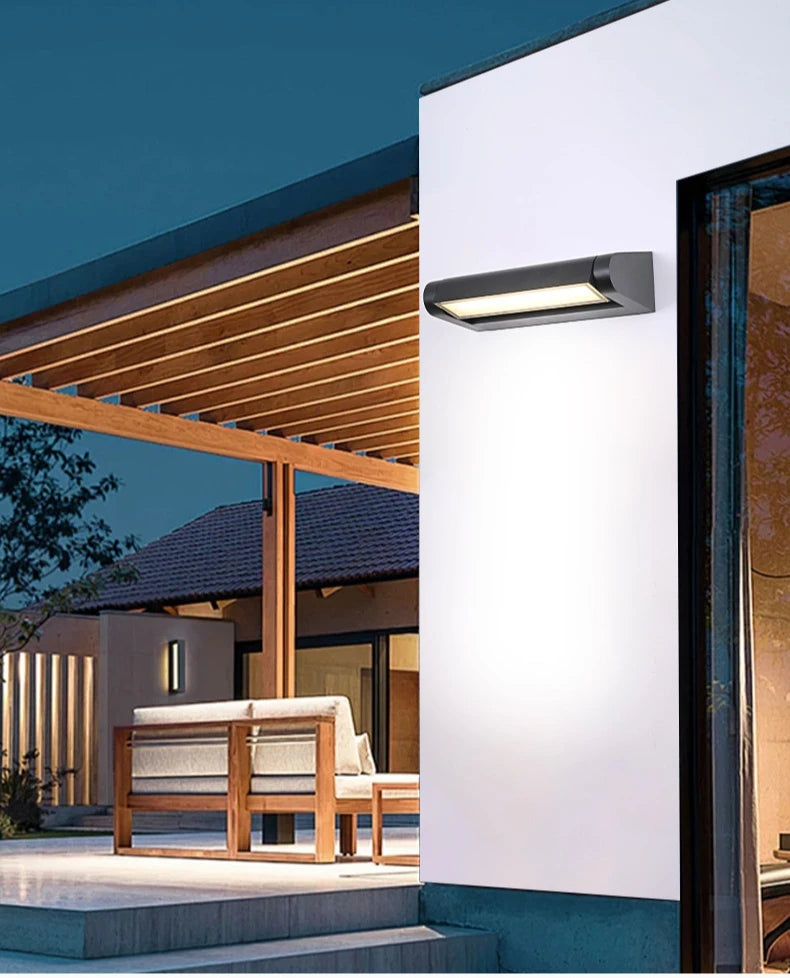 LED Lights Outdoor Porch Light Sconces Exterior Wall Light Fixtures Waterproof Lamp for Home Decoration Patio Doorway Wall Lamp