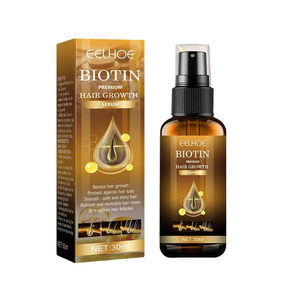 Hair Loss Solution Hair Growth Serum Spray For Men And Women,Hair Serum Polygonum Multiflori Radix, Ginger,Hair Care Essence Oil