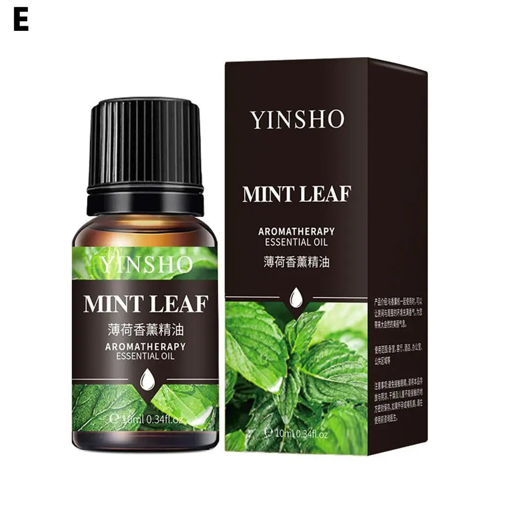 16 Flavors Essential Oils Water-soluble Lavender Rose Car Air Fresheners Perfume Refill Aroma Diffuser AirHumidifier Home 10ML