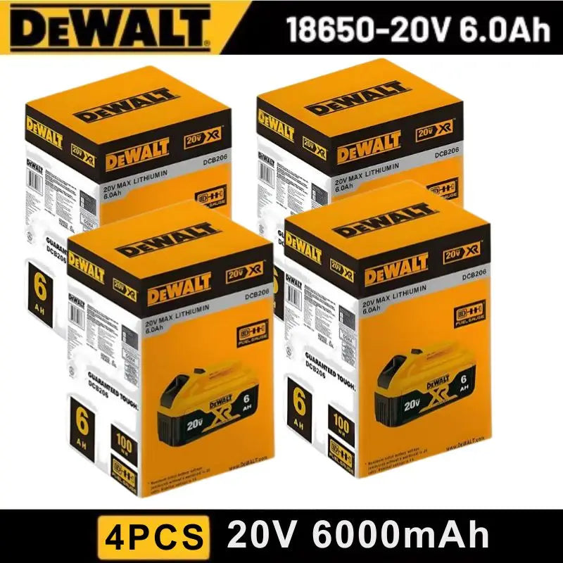 Original Dewalt 20V/60V 9.0Ah Power Tool Battery DCB206 DCB205 DCB200 DCF887 DCG405 DCD791 DCF922 DCF850 DCD805 Tool Battery