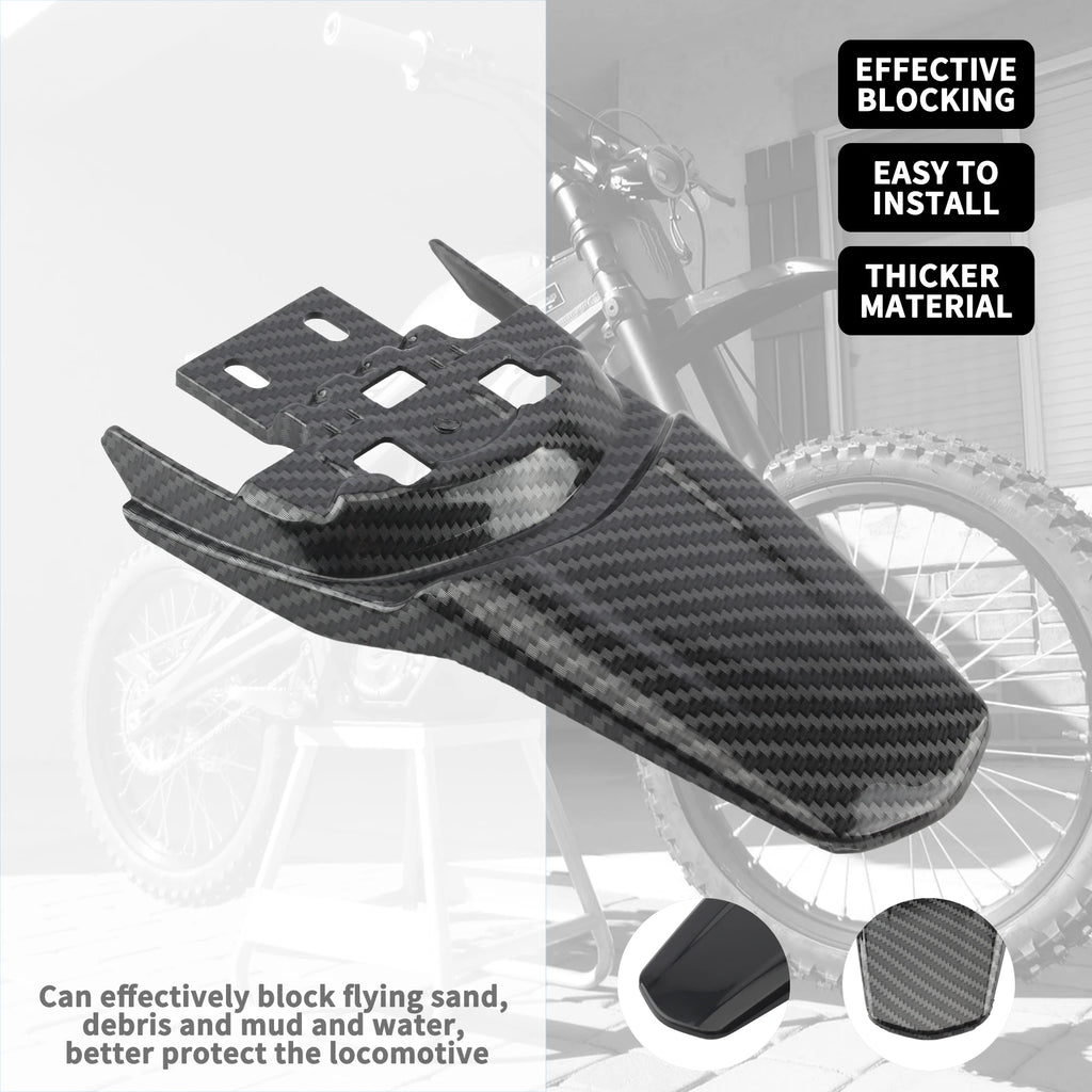 For Light Bee X & Light Bee S Front Rear Wheel Mudguards Fender For Segway X260 X160 Electric Motocross Refit Protective Parts