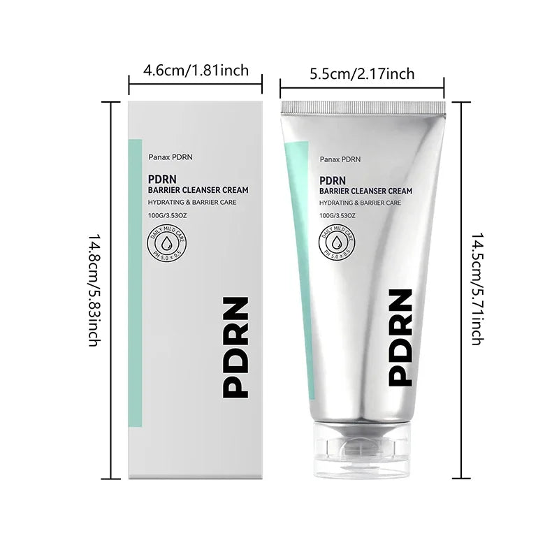 PDRN Centella Asiatica Essence Deep Moisturizing Hydrating Facial Serum Gentle Nourishing Cream Daily Skincare Set