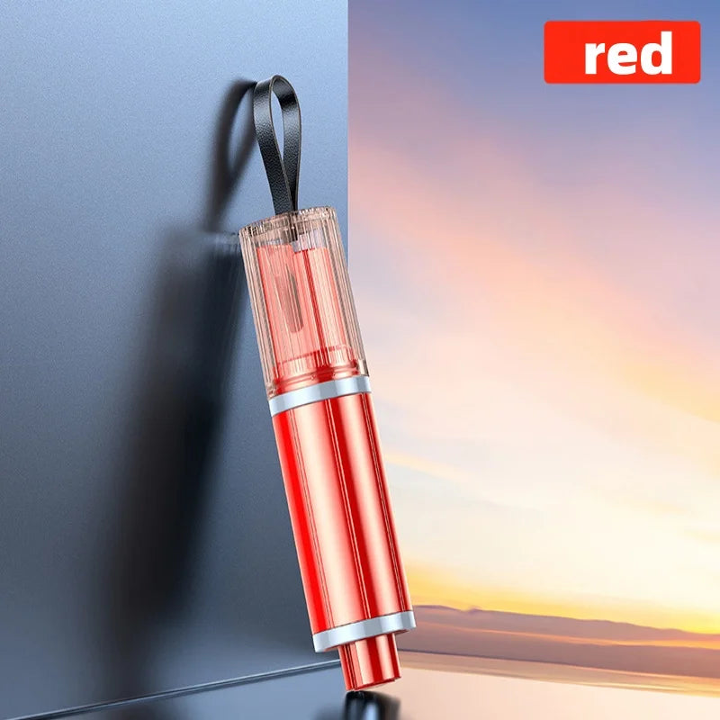 Car Safety Hammer Mini Window Breaker Seat Belt Cutter  2 in 1 Car Emergency Kit High Hardness Tungsten Steel Rescue Gadgets