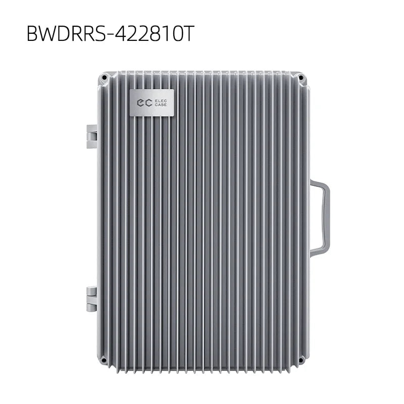 Telecom Box Sturdy Extruded Aluminum Case With IP67 Rating for Anti-Drone Systems - Outdoor, Solid