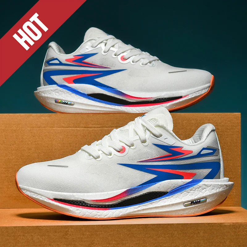 Men's Casual Sneakers Marathon Breathable Lightweight Comfortable Suitable for Outdoor Running Walking Daily Sports Men's Shoes