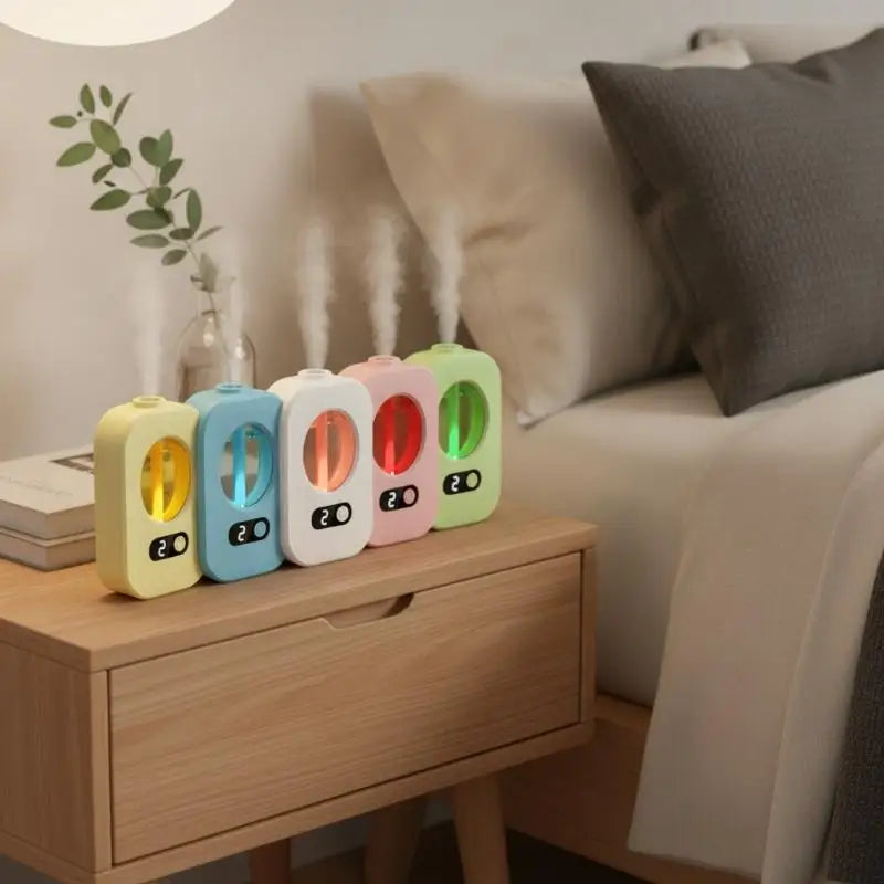 Automatic Aromatherapy Diffuser Adjustable Mist Level Essential Oil Humidifier 250ml Air Freshener for Home Spa