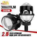 Bi-led Lenses Tuning H4 H7 H1 9005 9006 LED Projector Headlight Angel Eyes Universal Car Lights Accessories Retrofit 2.5 inch