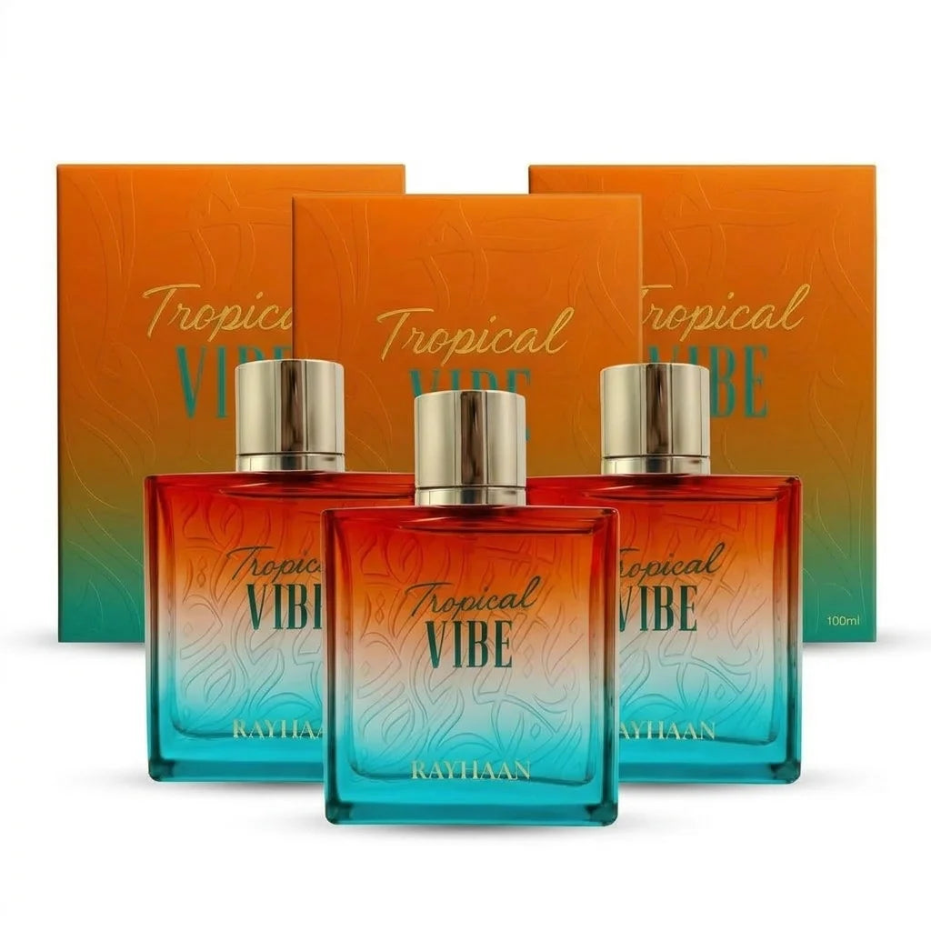 Jungle Vibe Tropical Vibe Pacific Aura Fresh Wave Men's Perfume Eau de Parfum Long Lasting Fragrance For Him Daily Wear