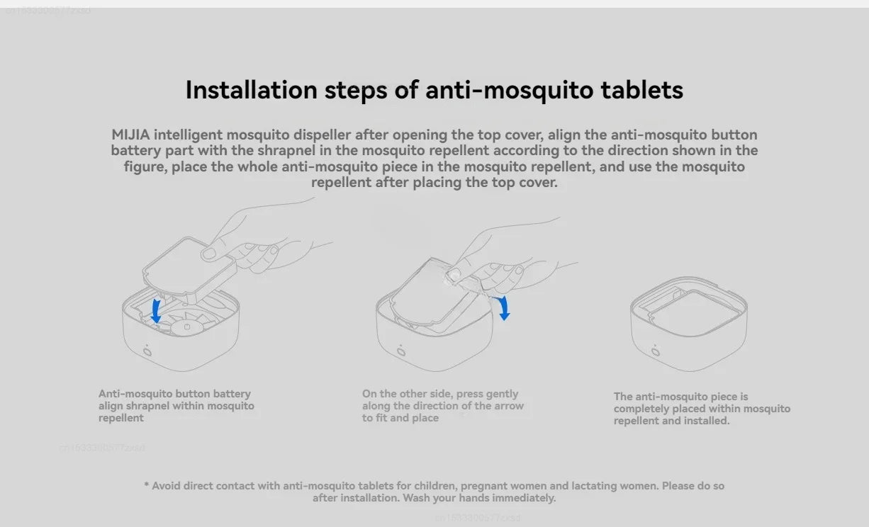 Mosquito Repellent Tablet For Mijia Smart Mosquito Repellent 2 Replacement Long Lasting Anti-mosquito No Toxic Scented
