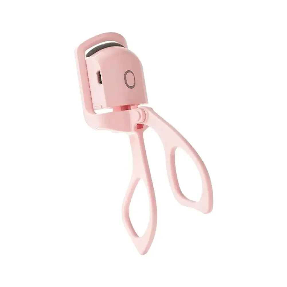 Electric Heated Eyelash Curler with Eyelash Card Makeup Eye Lashes Curler Tools Longlasting Eye Lash Perm Eyelashes Clip
