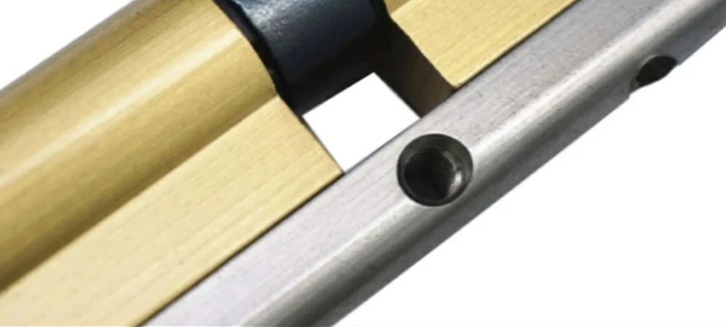 Super D-grade 8-track Single Opening with Knob Anti-theft Cylinder,Universal Lock Core for Iron and Wooden Doors,8 Keys Cilindro