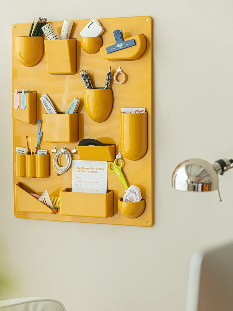 Wall Holder Offices Kitchens Organizer Desktop Shelf Nordic Wall Storage Rack Organiser For Workshops Bathrooms Children's Rooms