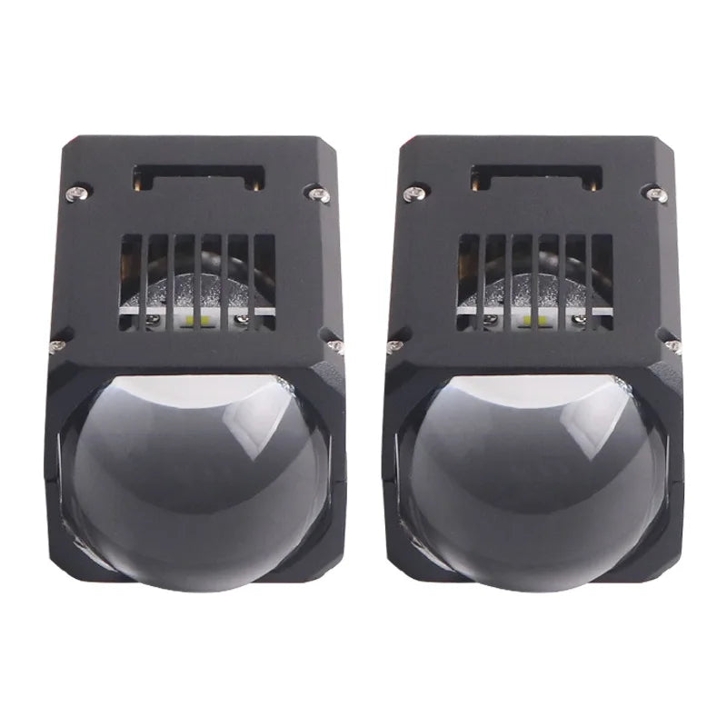 XTG M18 1.8 Inch Bi LED Projector Lens 120W High Brightness LED Headlight Module 6000K High Low Beam EV Car Retrofit Accessories