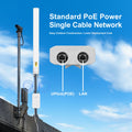 AN-5158 Outdoor WiFi Fiberglass Antenna 5.1-5 GHz 2x2 MIMO Omnidirectional 13dBi 5G Antenna for Rooftop/Tower Installation