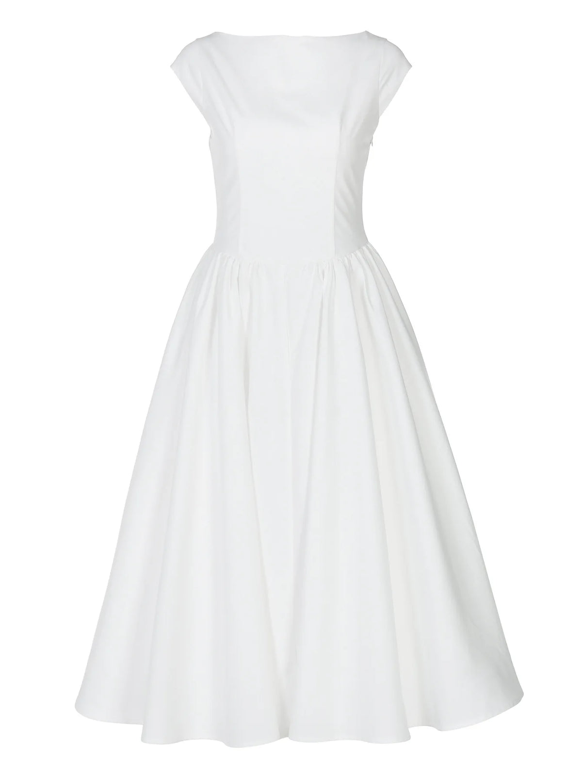 Elegant Socialite Solid Color Sleeveless Long Dresses Simple All-match Backless Temperament A-line Dress Fashion Commuting Style