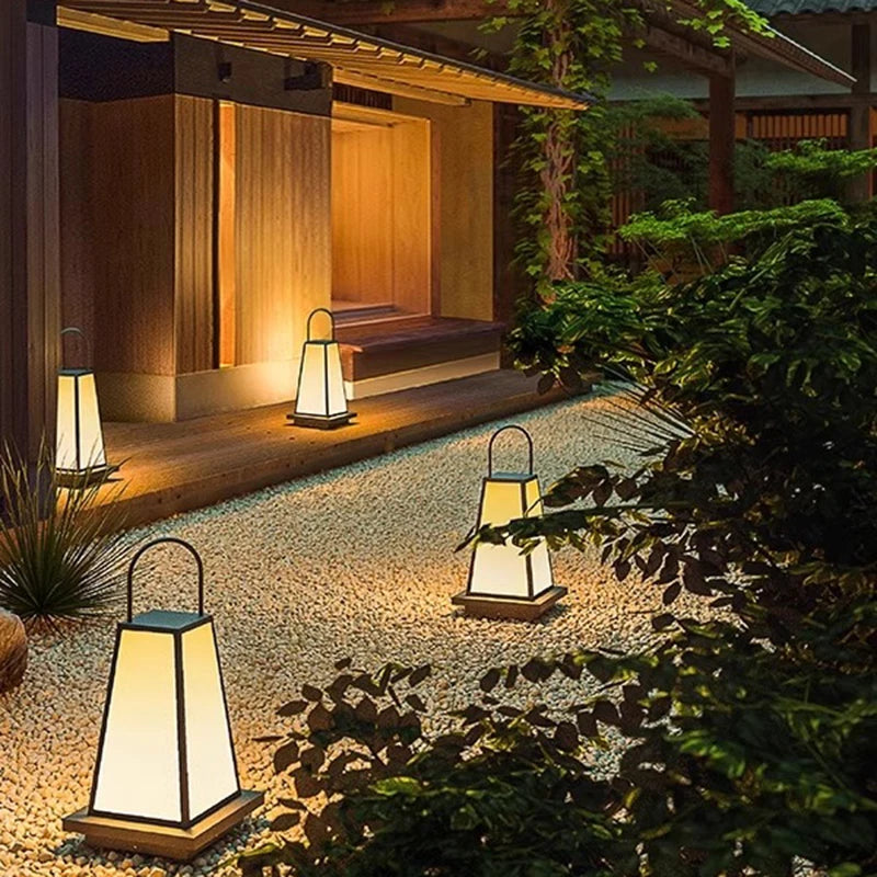 Outdoor Floor Lamps Lawn Solar LED Outdoor Lighting Outdoor Courtyard Decoration Outdoor Courtyard Lights Non Solar Lights