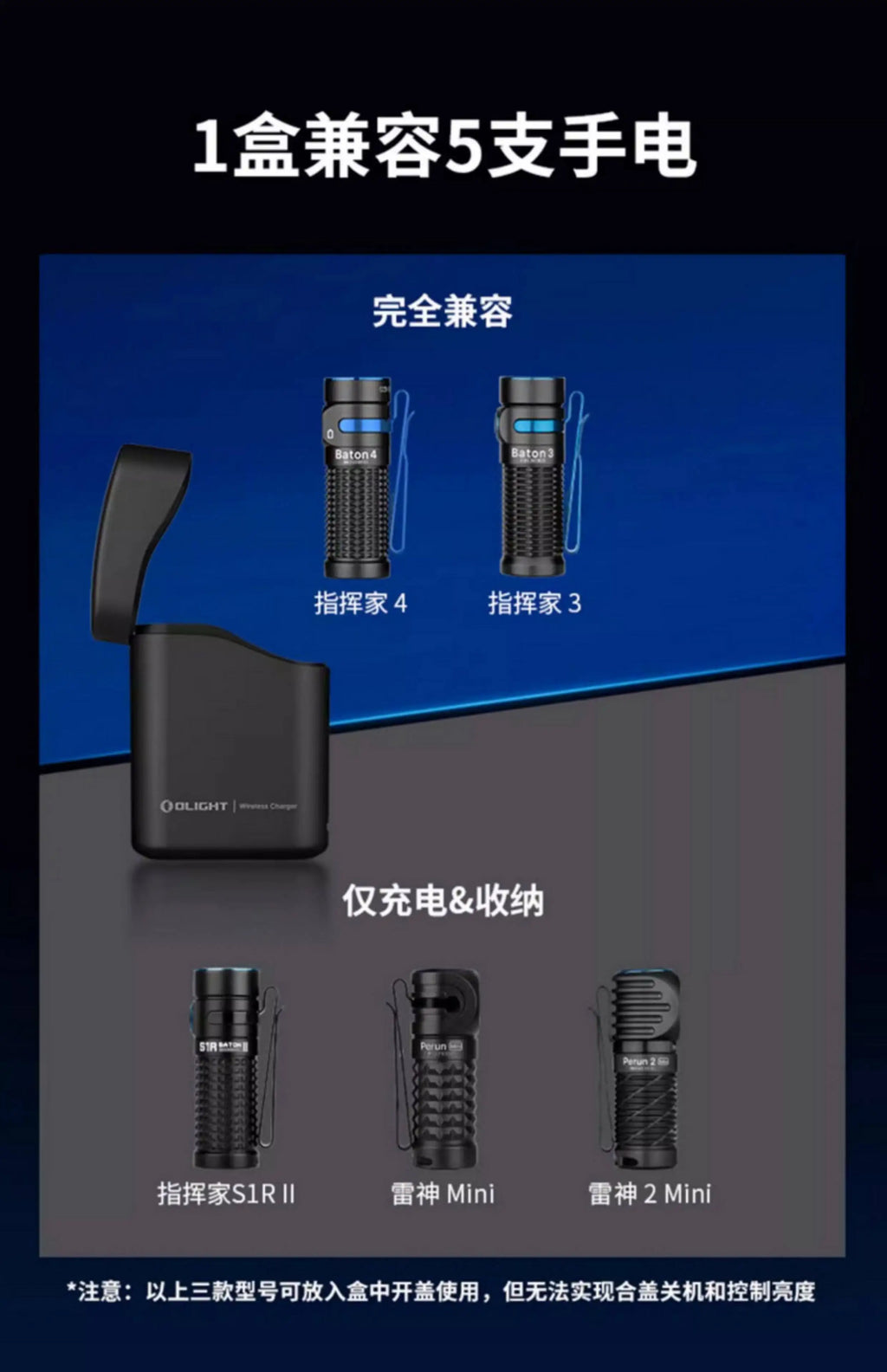 Olight Baton 4 1300 Lumens Super Bright Portable Edc Flashlight Rechargeable For Outdoor Camping Hiking Emergency Daily Use