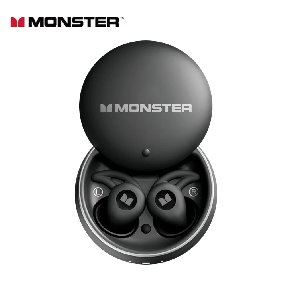 MONSTER GT31 Bluetooth Earphones Wireless Zero-Pressure Earbuds Noise Cancelling Sleep Aid Headphone HiFi Stereo Sound