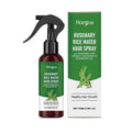 Rosemary Rice Water Hair Growth Spray with Peppermint Biotin Advanced Scalp Treatment for Thinning Hair Regrowth for Men & Women