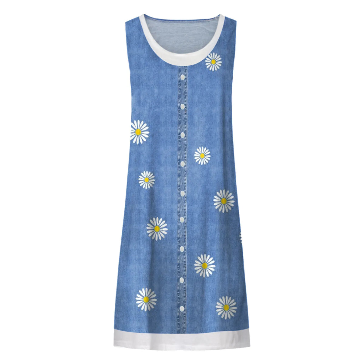 Women Summer Beach Spring Print Cute Dress Sleeveless Casual Dress летнее платье женское