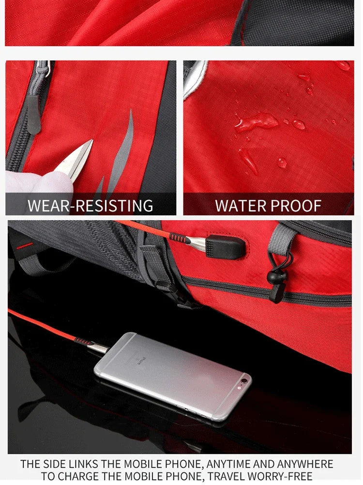 Outdoor Travel Backpack Big Capacity Fashion Travel Backpacks Men Climbing Travel Backpack Classic Sport Travel Backpacks